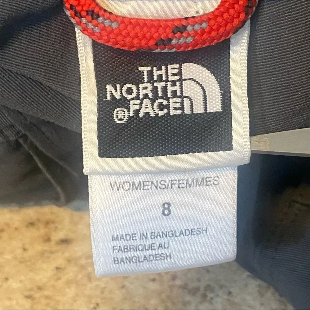 The North Face Gray Nylon Shorts Size 8